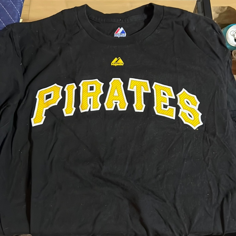 Black Pittsburgh Pirates McCutchen T Shirt (L)